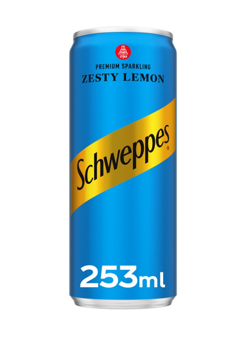 Schweppes علبة مشروب غازي بنكهة الليمون الحامض - Image 1
