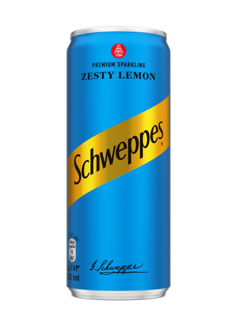 Schweppes علبة مشروب غازي بنكهة الليمون الحامض - Image 2