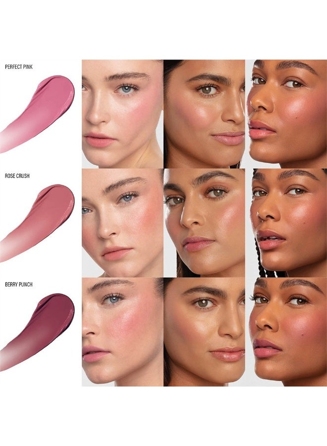 Makeup by Mario Soft Pop Plumping Cream Blush - Pearly Blush - Image 3
