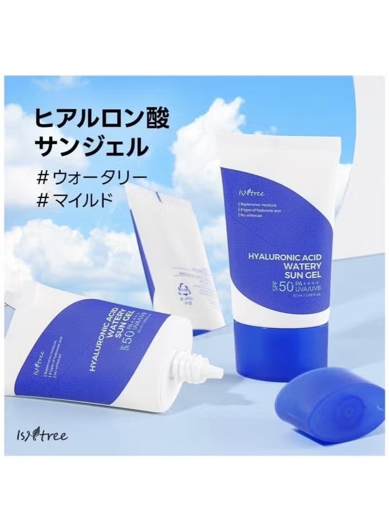 IsNtree Hyaluronic Acid Watery Sun Gel 50ml - Image 4