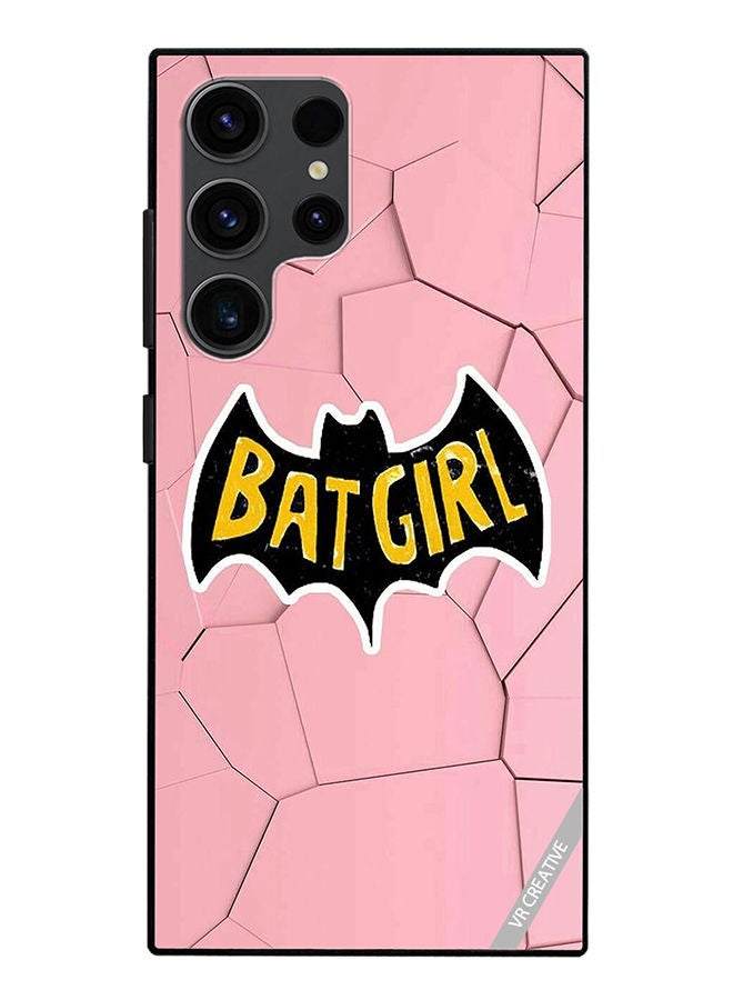 VR CREATIVE Protective Case Cover For Samsung Galaxy S23 Ultra 5G Bat Girl Design Multicolour - Image 1