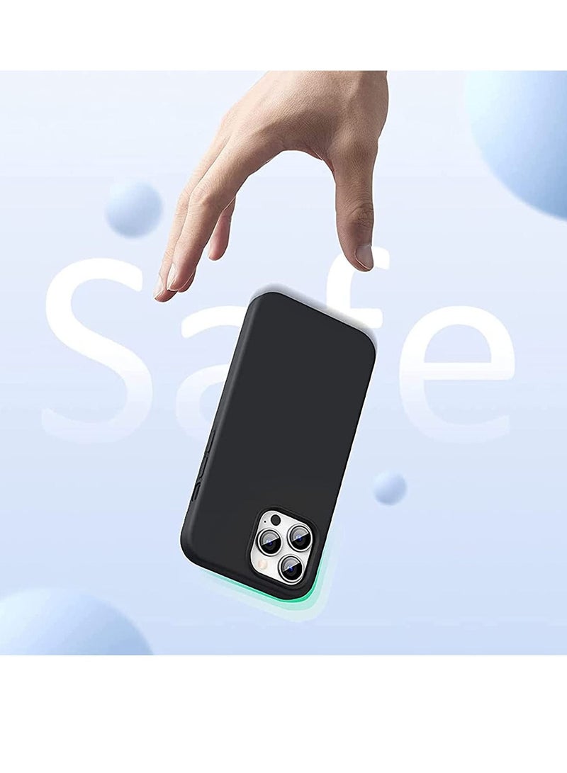 Silicone Protective Case Compatible with iPhone 13 Pro Soft Liquid Gel Rubber Cover Shockproof Bumper Anti-Scratch Anti-Fingerprint Anti-Drop Slim Cover for iPhone (for iPhone 13 Pro  ) - Image 2