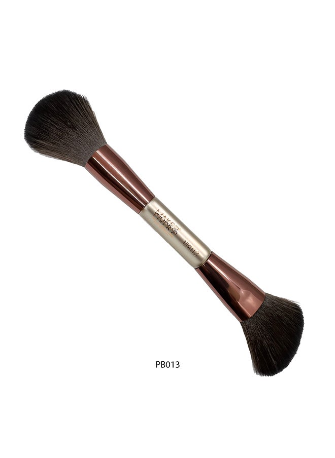 MAKE OVER 22 - Double ended face brush-PB013 - Image 1