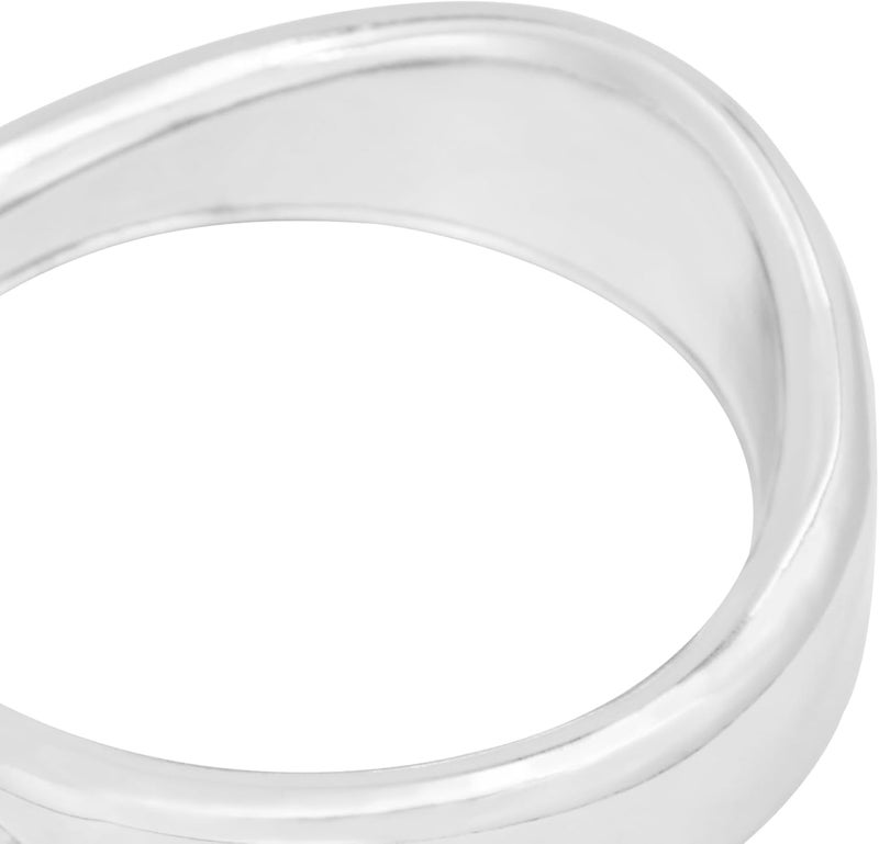 HDBUBALUS Chrome Visor Style Turn Signal Trim Ring Cover for Harley Touring Electra Glide Road King Softail - Image 3