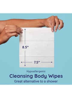 Wet Ones Wet Ones Body Wipes, Clean Scent Body Cleansing Wipes | Travel Size Wipes | 28 ct. (6 pack)  - Image 3