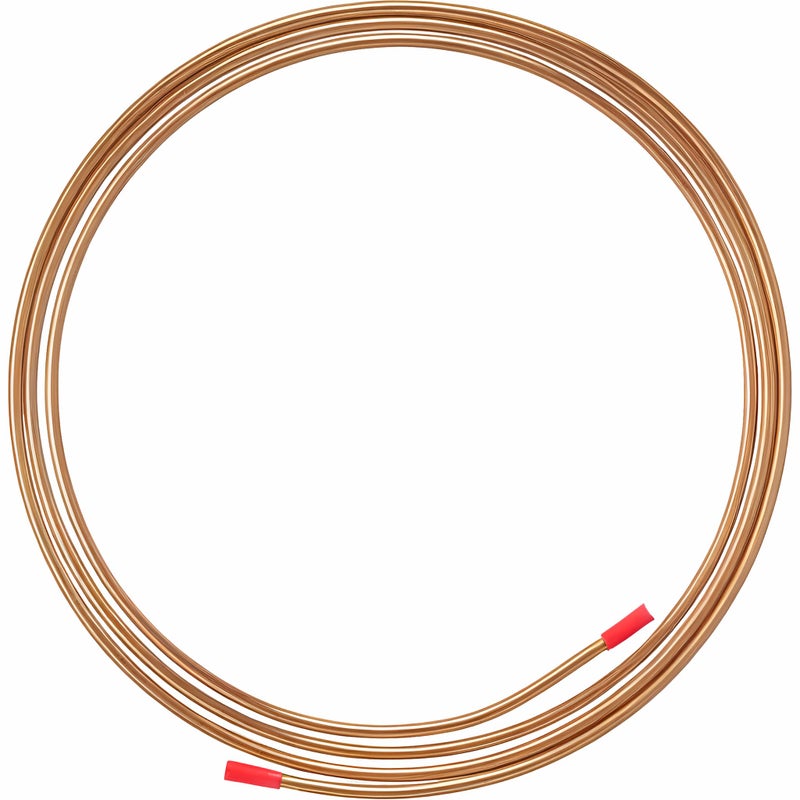 Visiaro Round Pure Soft Copper Tube, 3mtr, Outer Dia 4 mm, Wall Thickness 25 swg, 99.9% Purity, Industrial Metal, Seamless Pipe for Air Conditioning, Refrigeration, Plumbing Systems and DIY Projects - Image 3