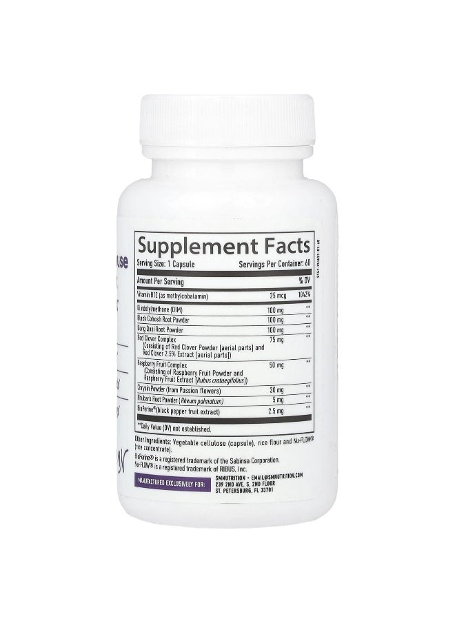 SMNutrition SMNutrition, Menopause Support Complex, 60 Capsules  - Image 2