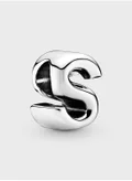 PANDORA Letter S Alphabet Charm