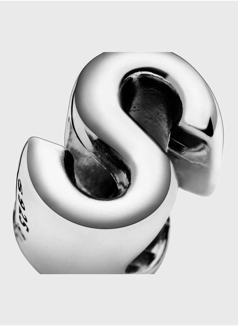 PANDORA Letter S Alphabet Charm  - Image 4
