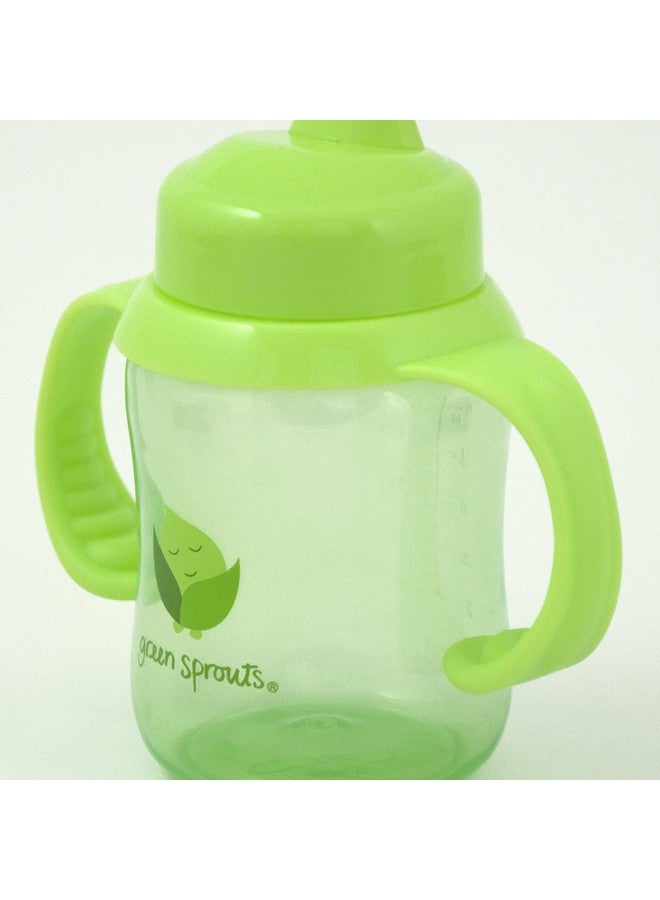 green sprouts Non-spill Sippy Cup | One-way valve for easy transition from bottle | Prevents leaks & encourages sucking, Firm spout made from safer plastic, Dishwasher safe - Image 3