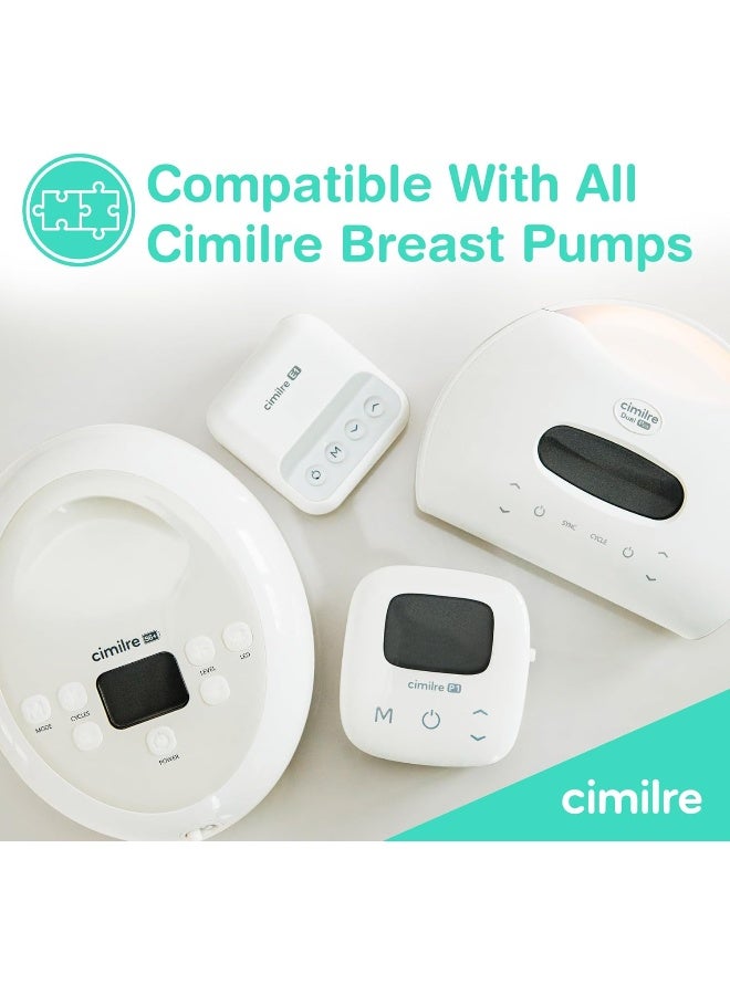 Cimilre 19MM Breast Milk Collection Kit, Double Pumping Breast Milk Collector Kit - Image 3