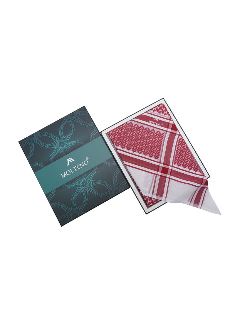 Molteno Men's Red molteno Shemagh M211R - Image 1