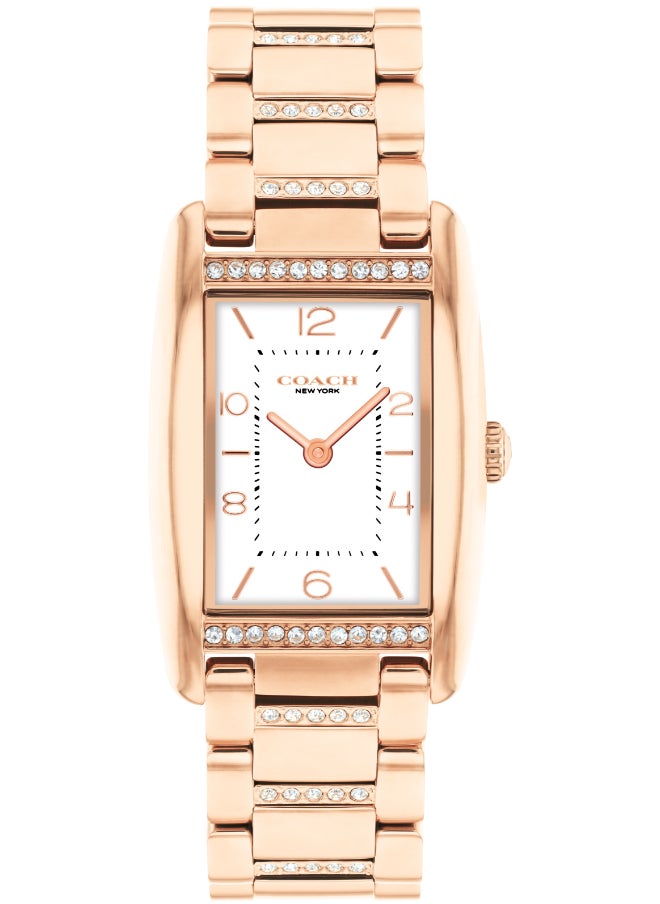 COACH Women's White Dial Analog Quartz Watch 24 mm -  14504317 