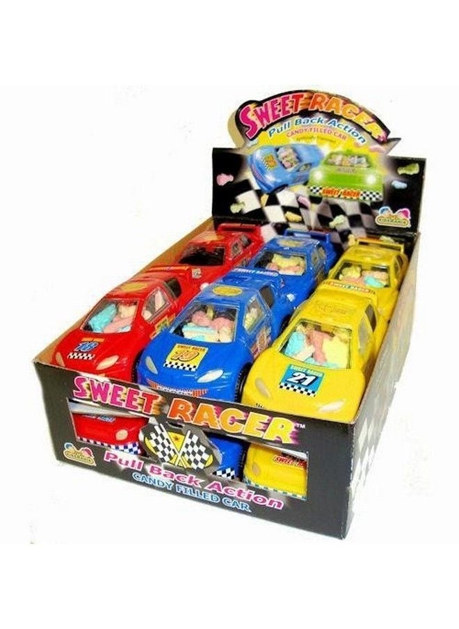 Kidsmania - Sweet Racer Pull Back Action Candy Filled Cars (1 Box 12 Cars) - Image 1