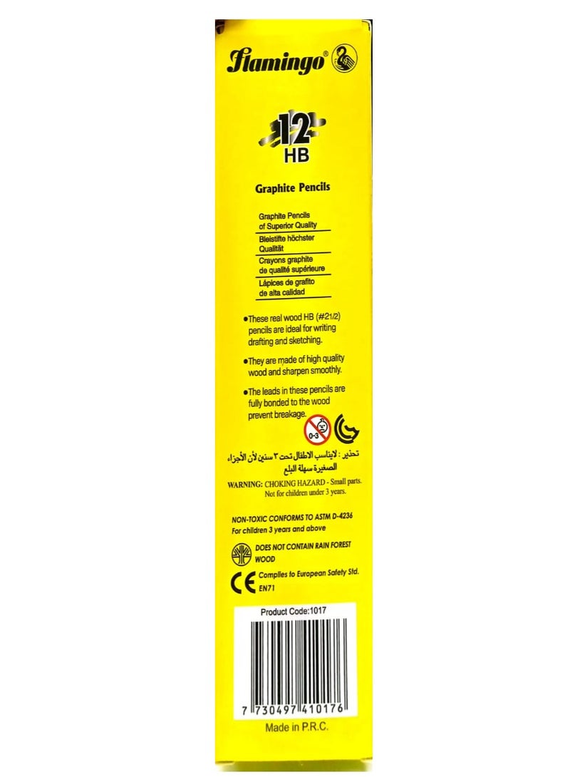 Flamingo 12 pieces pencil - Image 2