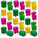 Srenta 125 Neon Tooth Saver Rainbow Tooth Holders Case Dentist Office Portable Tooth Container For kids 72 Pcs - Image 3