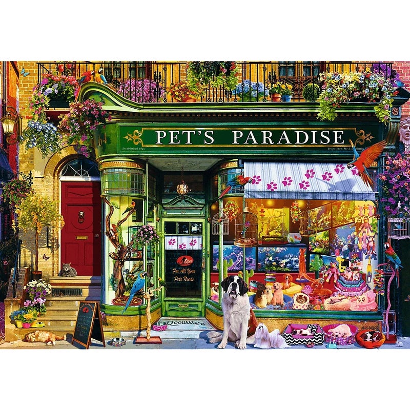 Trefl - Tea Time: Animal Paradise Premium Puzzle 1000 Pieces - 10841 - Image 2