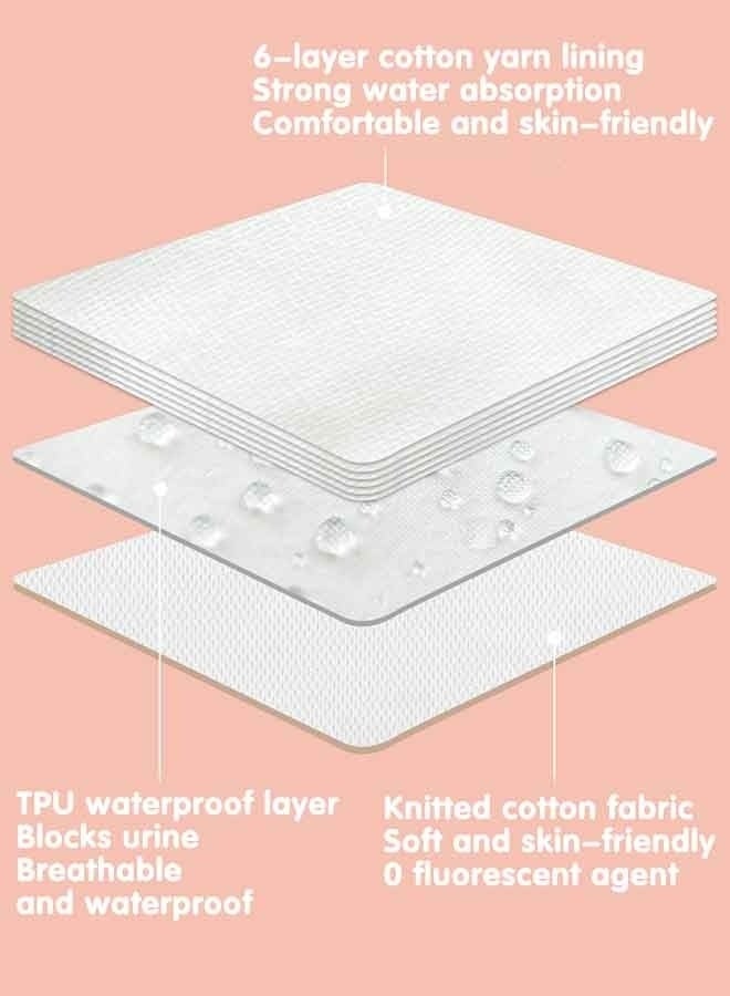 4 Pieces Baby Cloth Diaper Potty Training Pants for Boy and Girls Breathable Potty Training Underwear - Image 4