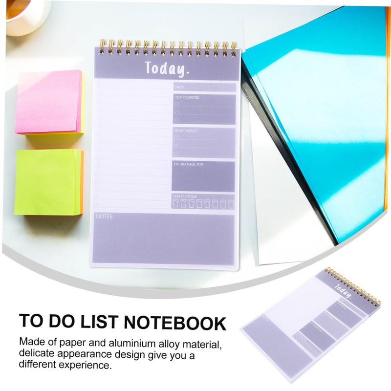Daily Planner Notepad with Tear Off Pages Portable Task Management Memo Pad - Image 3