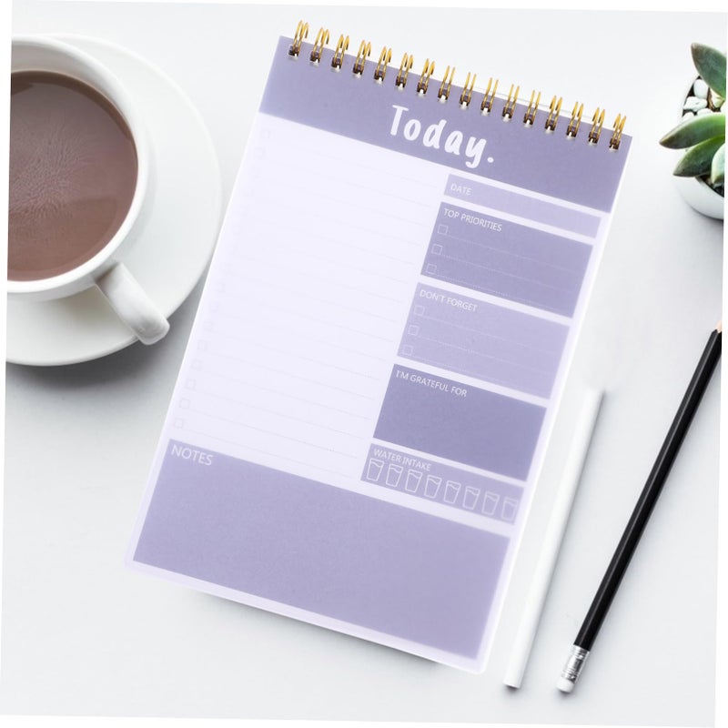 Daily Planner Notepad with Tear Off Pages Portable Task Management Memo Pad - Image 4