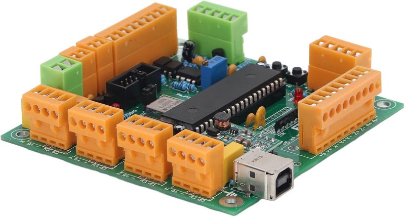 Fafeicy USB Interface CNC Motion Control Card, PCB Board Controller for 4 Axes and G Code Applications, Suitable for CNC Machines and Hobby Projects - Image 5