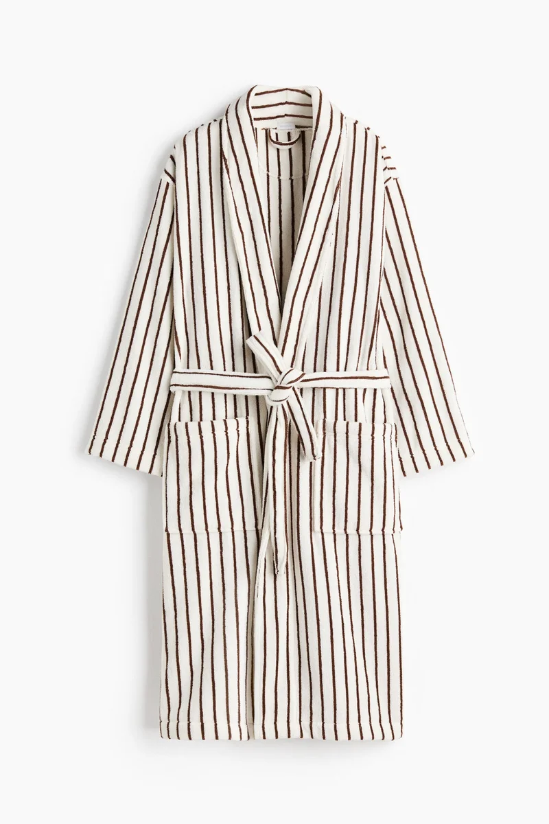 H&M Cotton terry dressing gown