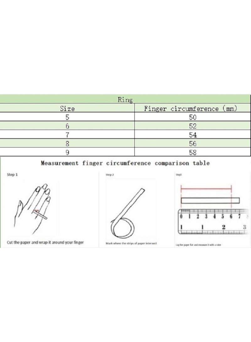 DORA Silver Three Stone Vintage Ring - Image 3