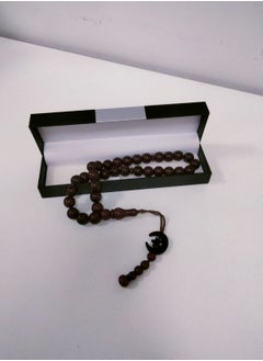 Generic An elegant Islamic rosary containing 33 beads, bright and eye-catching, with a luxurious gift box suitable for placing the rosary or pen inside.  - Image 1