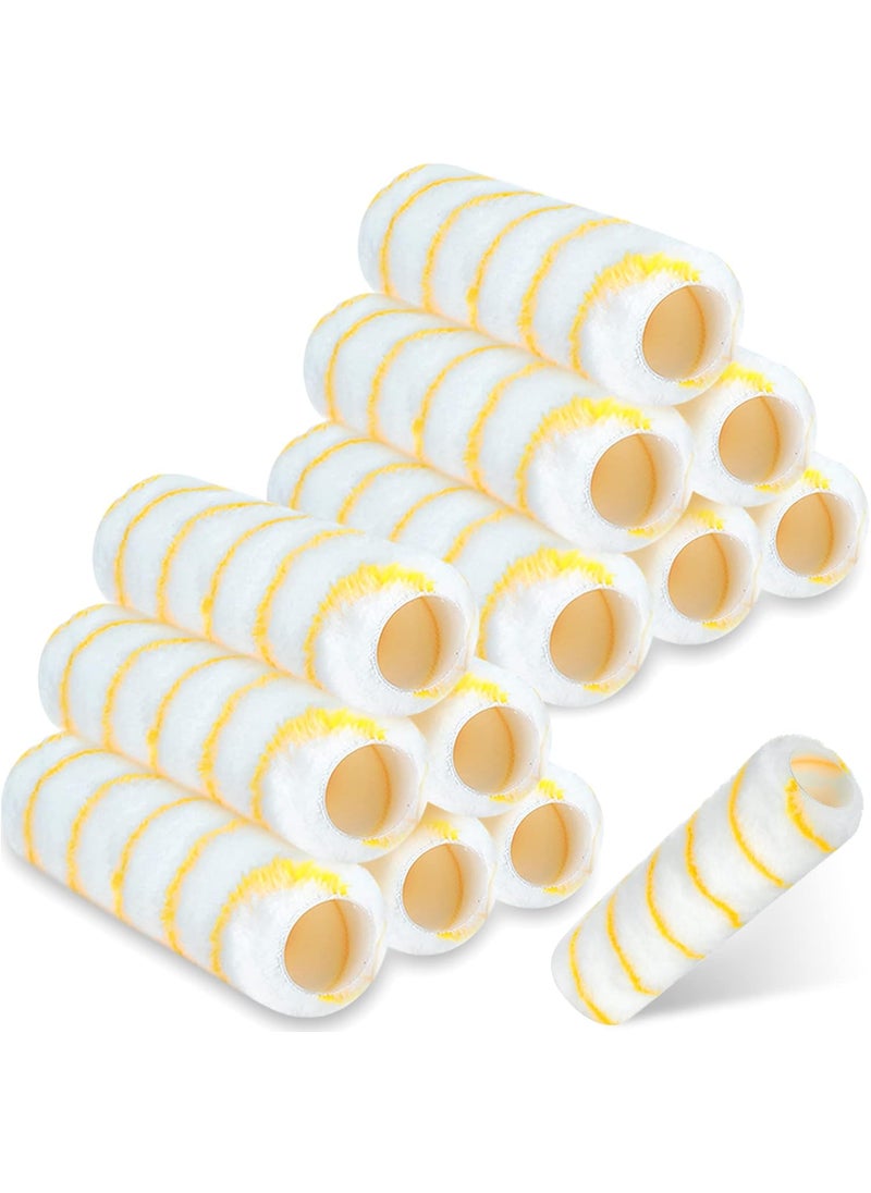 Qunclay 12 Pcs 9 x 12 Inch Paint Roller Covers Microfiber Paint Rollers Large Paint Roller Covers Shedless Covers for Paint Rollers Wall Painting Supplies for Most Surfaces Paints and Stains  - Image 1