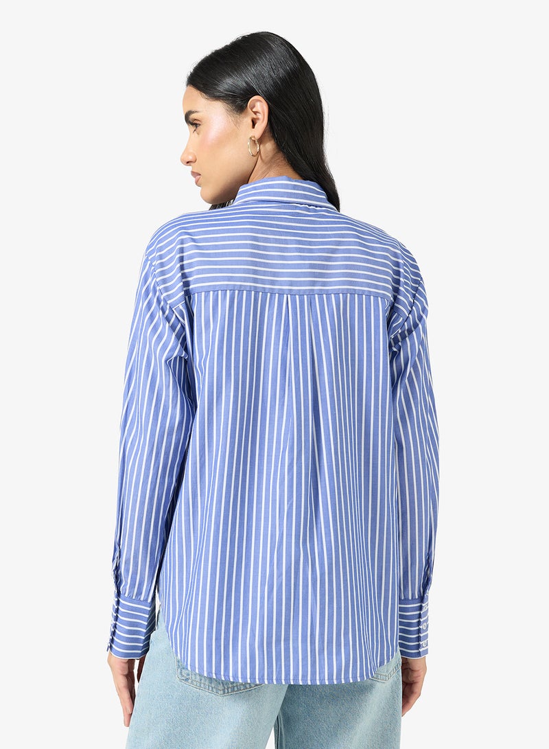 ONLY Heart Emblished Long Sleeve Shirt - Image 2