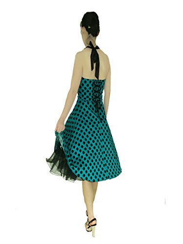 Shimaly Women's 50s Vintage Rockabilly Petticoat 26" Crinoline Underskirt Tutu Slip (2XL-3XL,Black) - Image 2