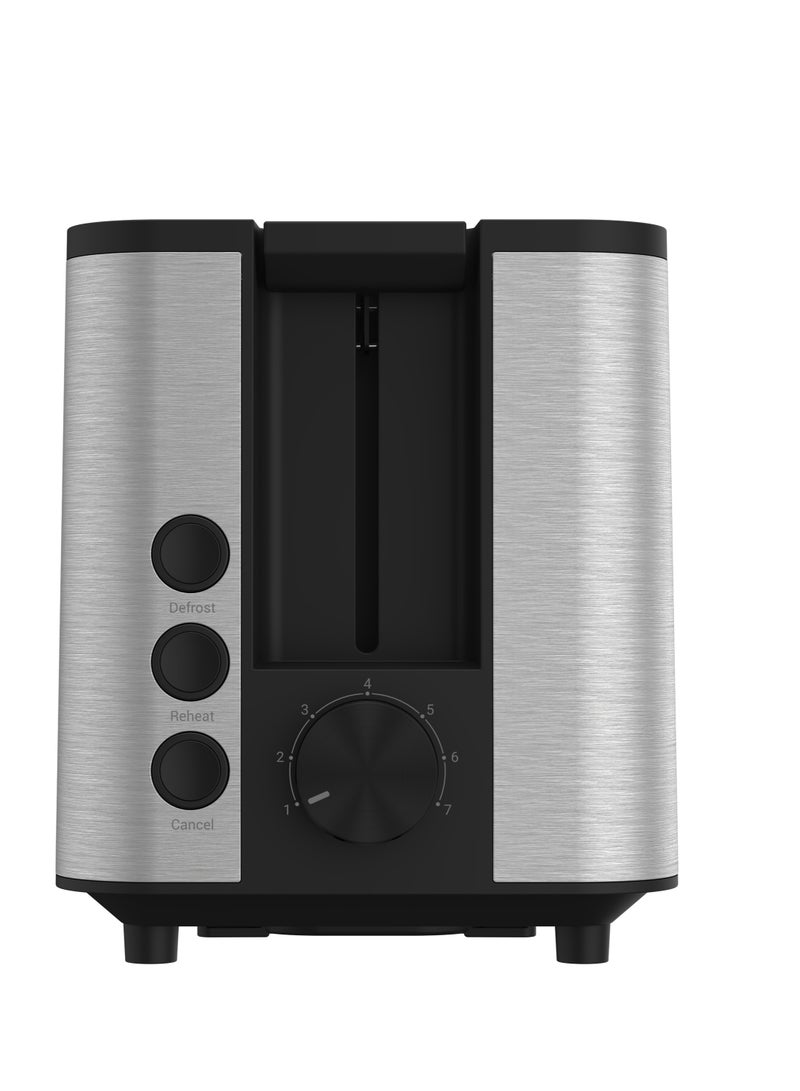 بيكو Toaster (950 Watt, 2 Slot) 7 Browning Levels 2 Slices 950 W TAM 7321 I Stainless Steel - Image 2