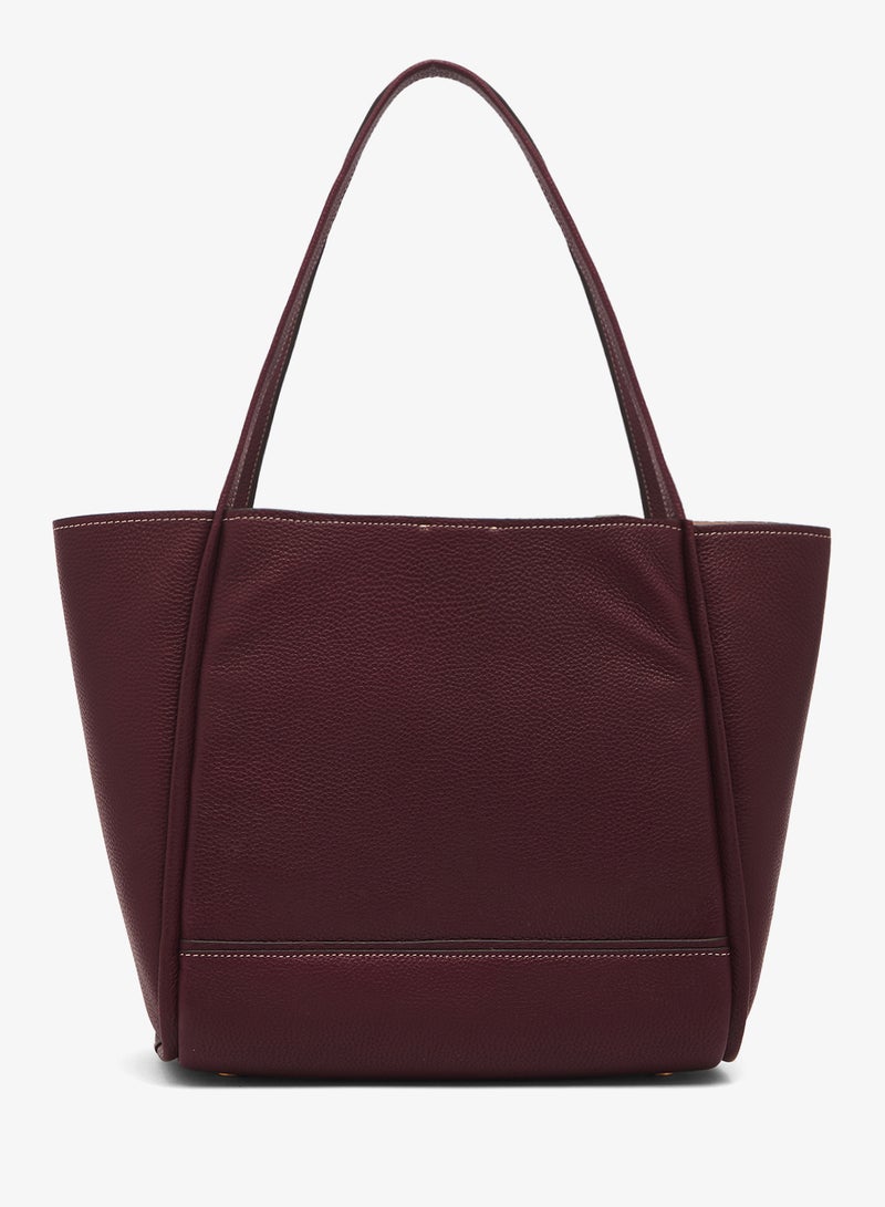 كيت سبيد حقيبة يد علوية بتفاصيل شعار - Image 2