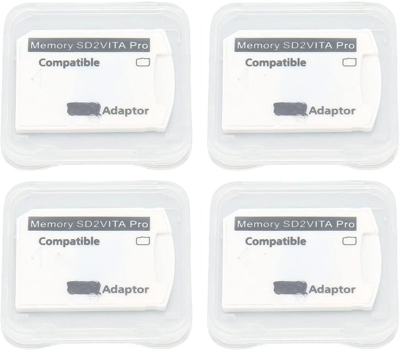 SD2Vita Version 5.0 Adapter 4Pcs for PS Vita 1000 2000 PSTV Micro SD Card 256GB - Image 1