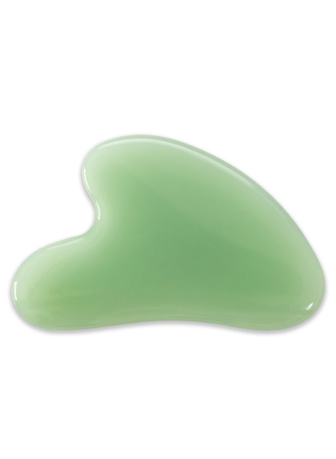 YAMHOHO Gua Sha Jade Stone Gua Sha Massage Tool Guasha Tool for Face and Body Skin Massage Tools for SPA Acupuncture Pink Stone for Body Face Neck and Eye Skin Care Gift for Woman - Image 2