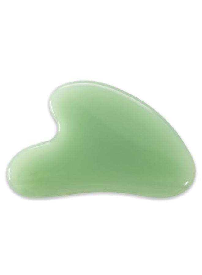 YAMHOHO Gua Sha Jade Stone Gua Sha Massage Tool Guasha Tool for Face and Body Skin Massage Tools for SPA Acupuncture Pink Stone for Body Face Neck and Eye Skin Care Gift for Woman - Image 1