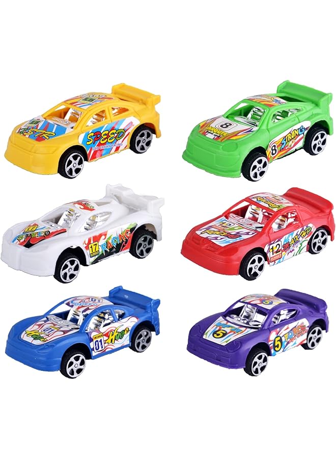 Kidzpro Pull Back Racing Car 6 Pieces - Image 1