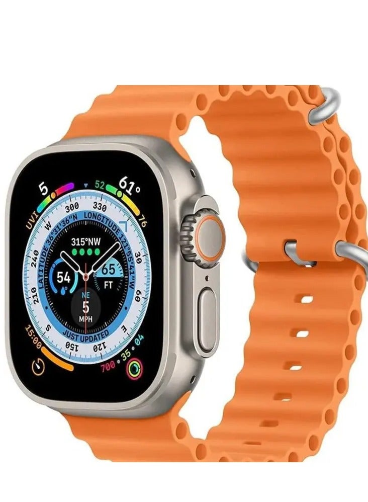 modio New Smart Watch Ultra 1.85 Full Touch NFC Men Women Smartwatch Series 8 Bluetooth Call Waterproof Sports Sleep Monitoring Heart Rate Watches - Image 2