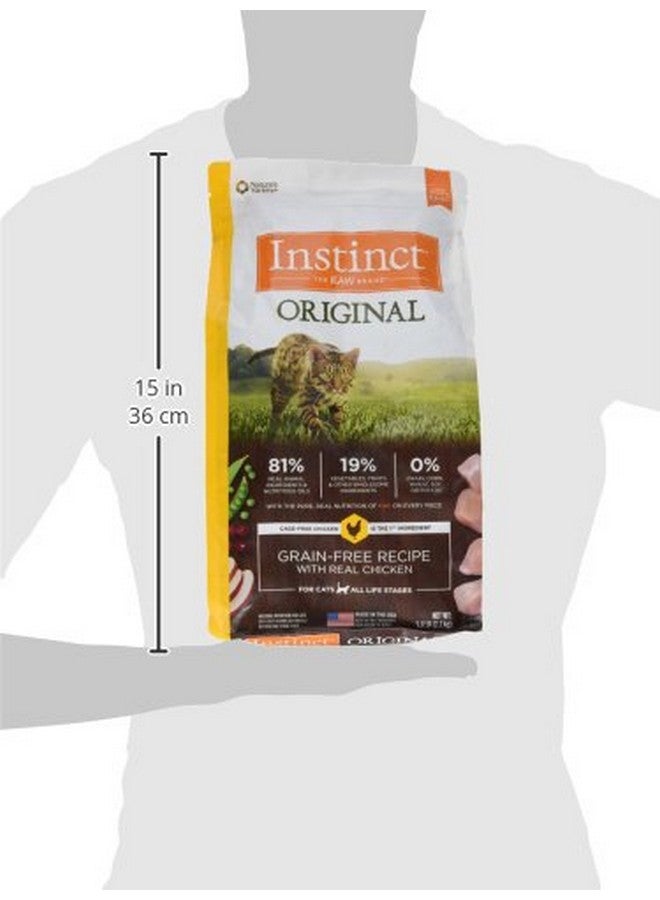 Instinct Original Dry Cat Food, Raw Coated Kibble, High Protein, Grain Free Recipe - Real Chicken, 5 lb. Bag - Image 3