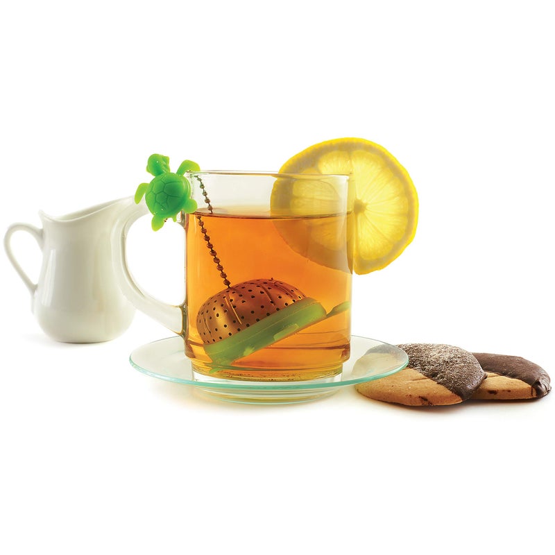 Norpro NOR-5647 S/S Turtle Tea Infuser , Green , 2" x 2" x 1.25" - Image 4
