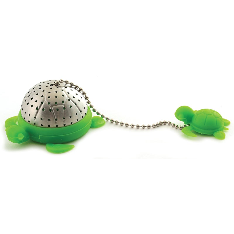 Norpro NOR-5647 S/S Turtle Tea Infuser , Green , 2" x 2" x 1.25" - Image 2