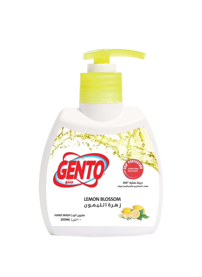 GENTO Handwash Lemon Blossom Yellow 200ml