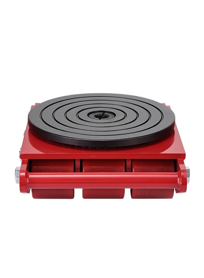 BMB tools 15Ton Industrial Machinery Mover with 360° Rotation Cap Dolly Skate - 9 Wheels, 33,000lbs - Heavy-Duty Machine Equipment Cargo Trolley with Easy Handling - for Warehouse, Factory & Logistics Use - Image 4