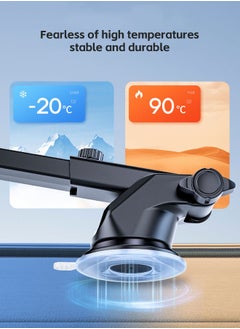 Fazza Car Phone Holder Clip Universal 360 Rotateble Hands Free for Auto Dashboard Air Vent Windscreen, Car Phone Mount Vehicle Stand for Smartphone Apple iPhone 15 14 13 12 Pro Max Samsung  - Image 4
