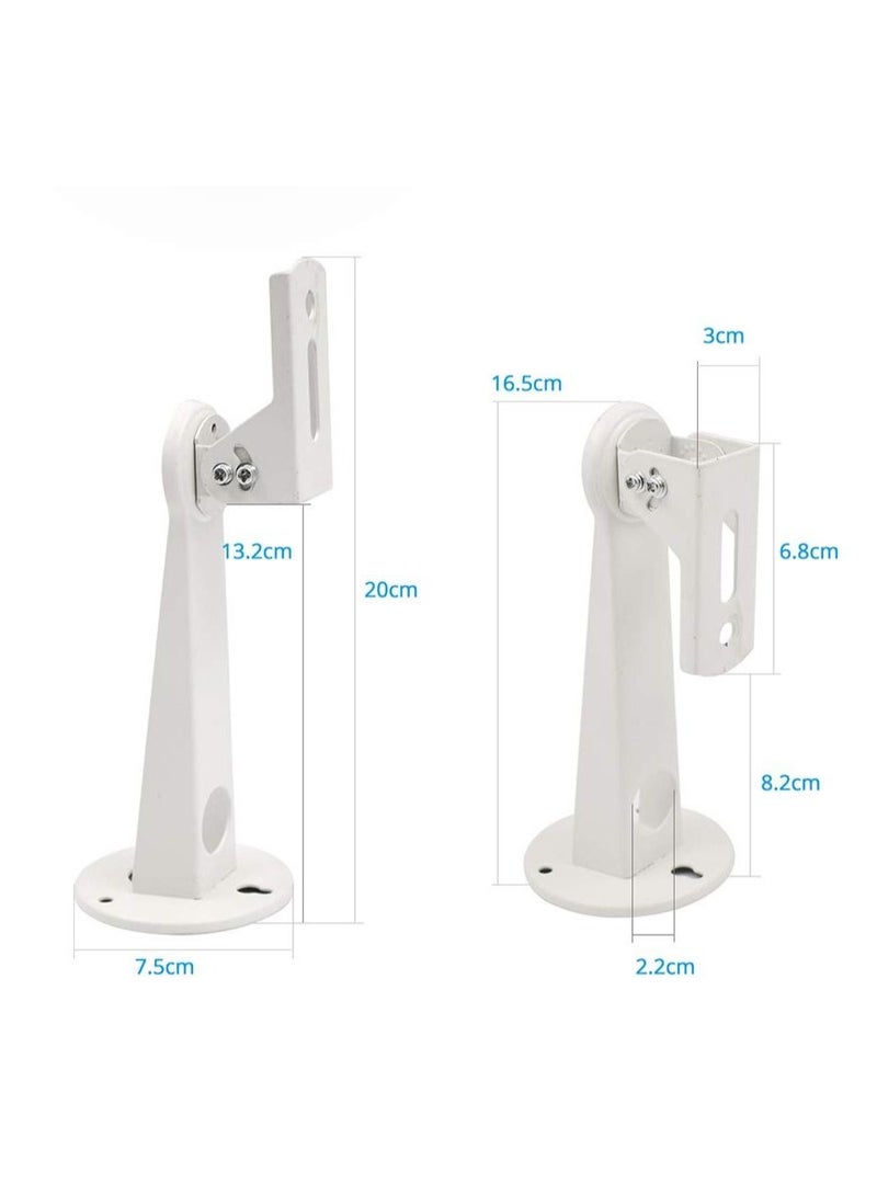 Captaintech Mini Projector Wall Mount Bracket, Holder for Security Camera & Projectors Stand Adjustable 360° Degree Rotation for Meeting Rooms, Classroom, Home Wall Mount - Image 2