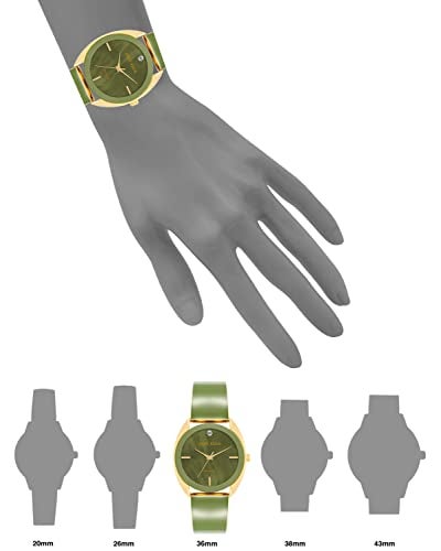 Anne Klein Womens Premium Crystal Accented Bracelet Watch - Image 3