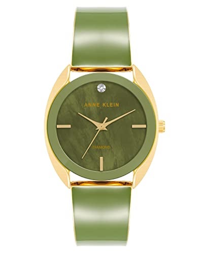 Anne Klein Womens Premium Crystal Accented Bracelet Watch - Image 1