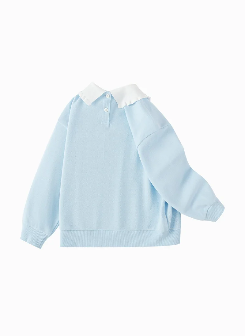 Balabala Toddler Girl Round neck sweatshirt