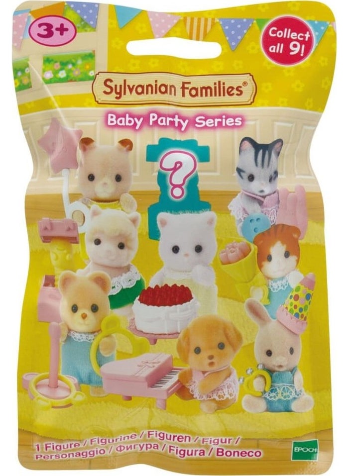 Toyfest 1 Piece Sylvanian Families Accessory Baby Party Surprise Mini Figure - 1 Piece - 5 cm  - Image 2