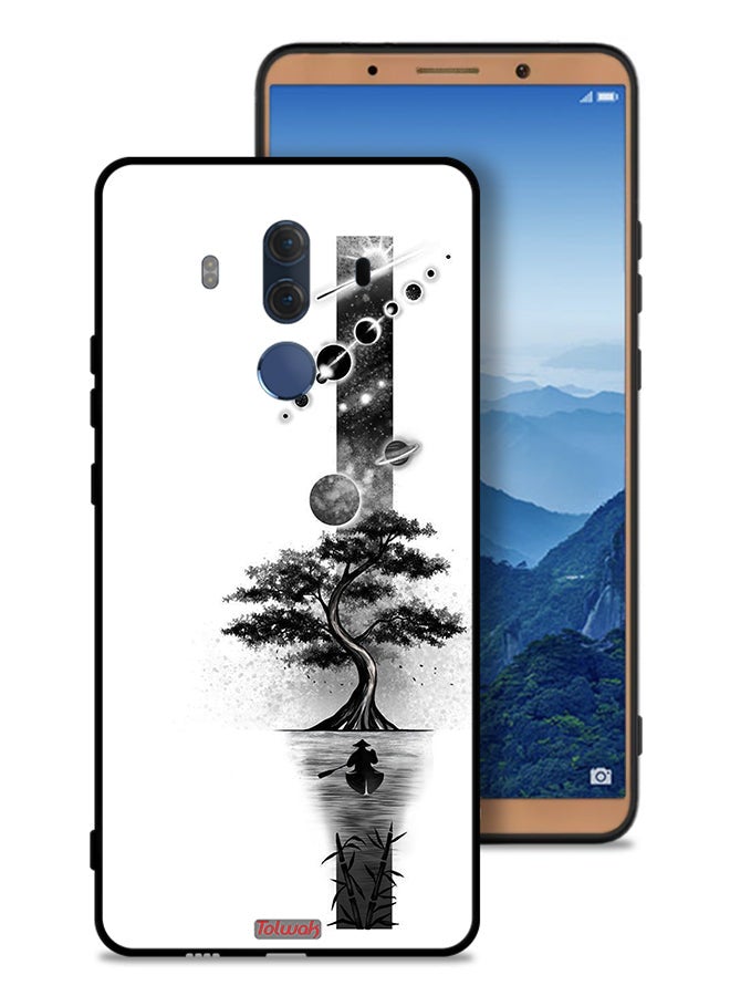 Tolwak Huawei Mate 10 Pro Protective Case Cover Earth Space Art - Image 1